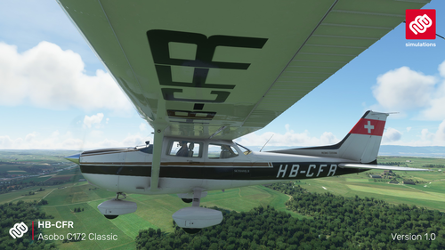 Asobo C172 (Classic) HB-CFR