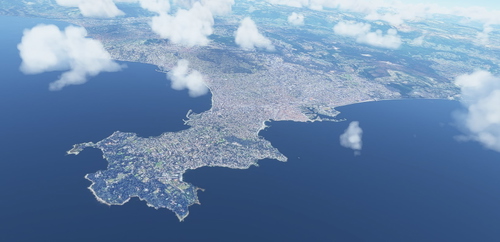 Antibes city, France