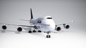 Boeing 747-8i Lufthansa Personal Edition Berlin (4k) - no logo mirroring thumbnail 4