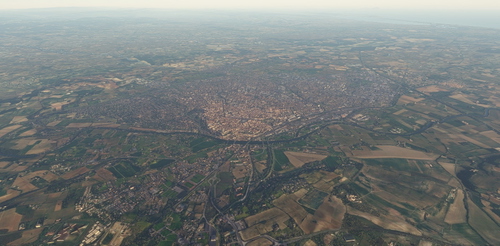 Béziers city, France