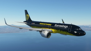 A32NX Eurowings (Mannschaftairbus) BVB(8K)[D-AIZR] thumbnail 11