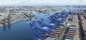 San Pedro Bay Port Facilities, Los Angeles & Long Beach CA USA (V3.0 MSFS2020)  / (V1.3 MSFS2024) thumbnail 2