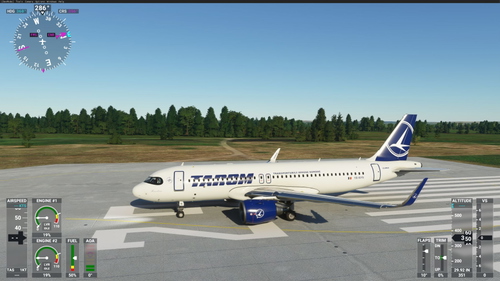A320neo TAROM 8K normal+raccoon