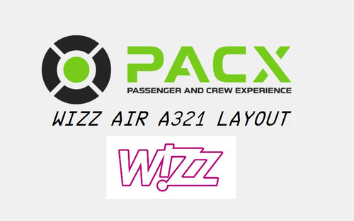 Wizz Air a321 layout for PACX