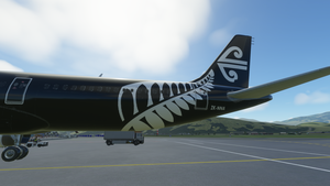 A321 Air New Zealand | Black [8K/4K] thumbnail 4
