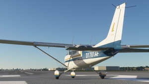 Cessna C172 - Livery "Blue and Orange" (Classic/Floats/Skis/Bagolu/WB-Sim) thumbnail 4