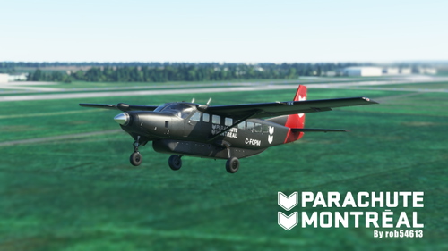 Parachute Montreal Cessna 208b Grand Caravan EX Livery