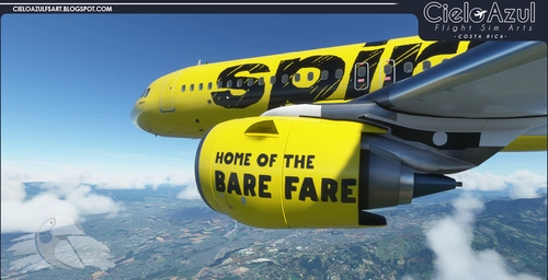 Spirit Airlines | Package | Asobo Airbus A320neo (8K)
