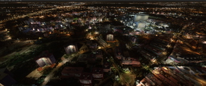 Carabanchel , Madrid  incl Hospital and night lights thumbnail 7