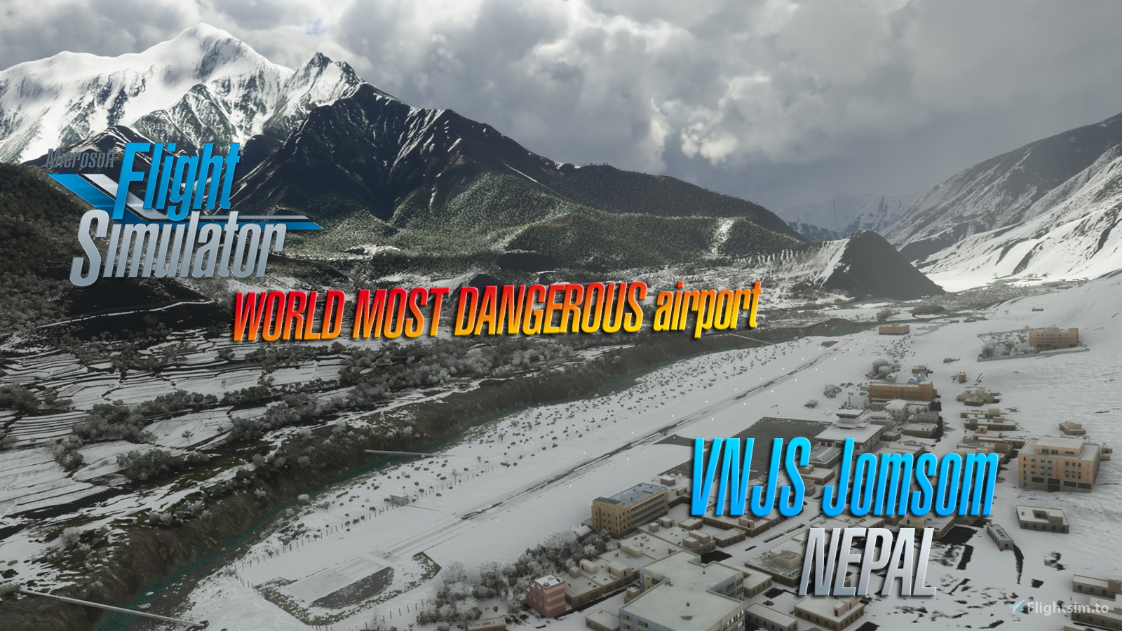 Jomsom Airport VNJS (Nepal) V1.4 - Image 1