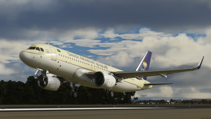 [4K Downscaled] Saudi Arabian Airlines A320neo thumbnail 2