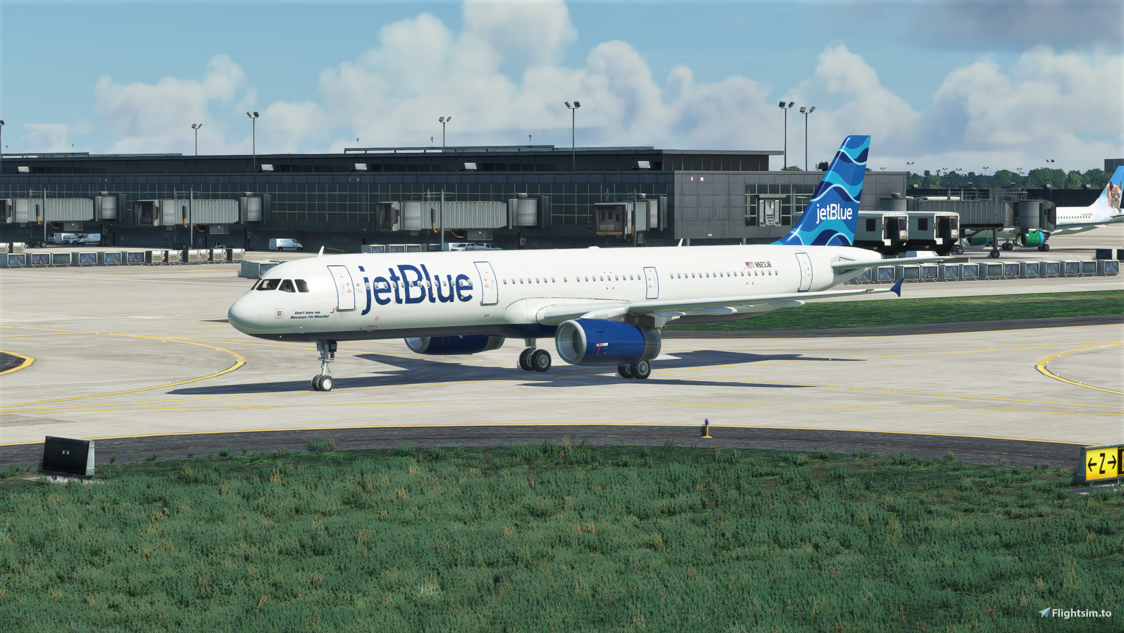 JetBlue "Streamers" - AMP A321 - Image 1