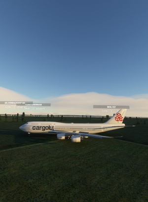 Cargolux 747-8i (Blue Stripe) thumbnail 6
