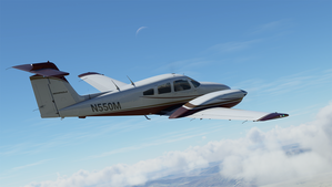 Maroon and Gold Livery for Carenado PA44 Seminole thumbnail 2
