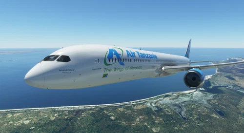 Air Tanzania 787-10 [4K]