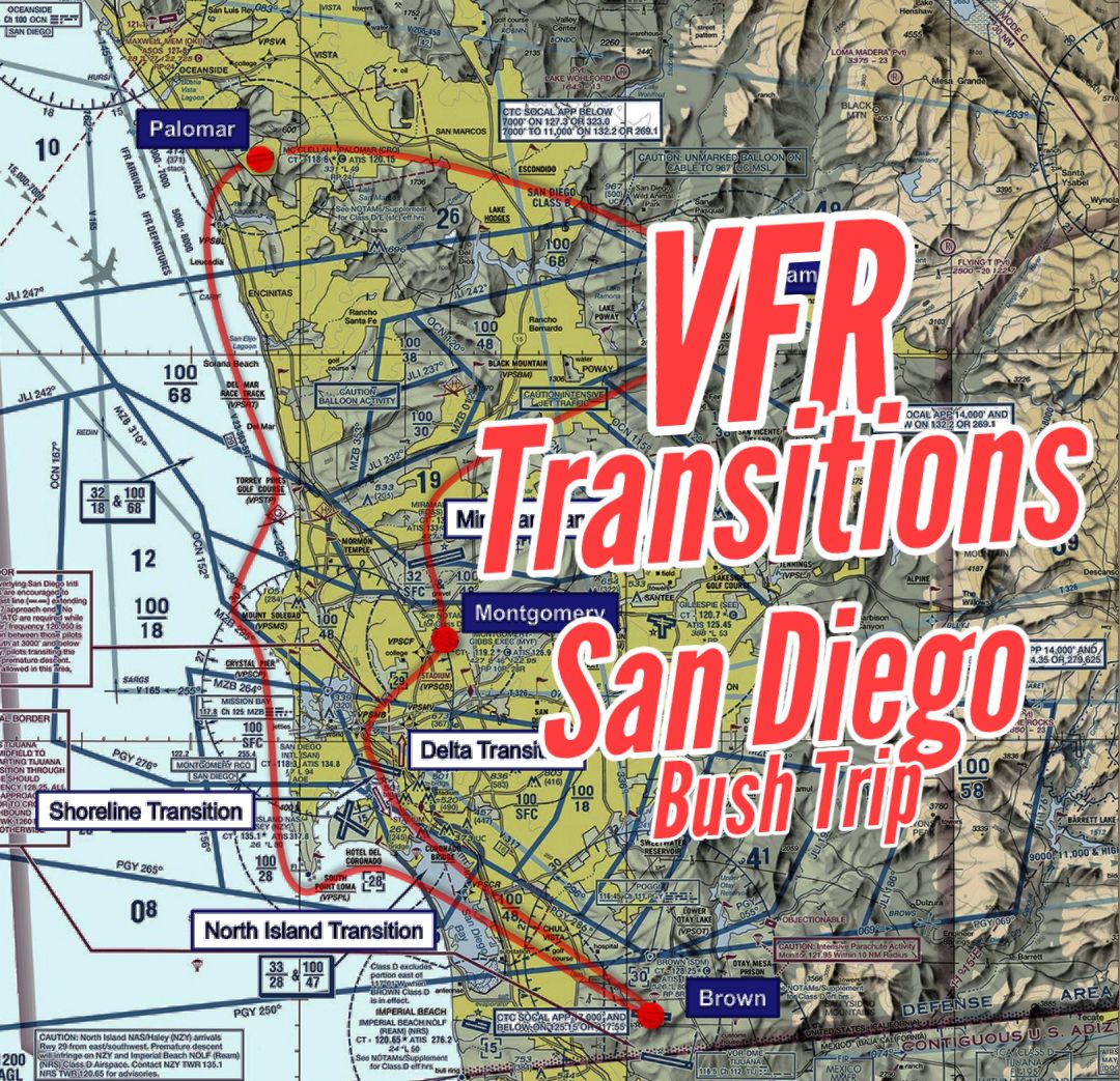 San Diego VFR Transitions  - Image 1