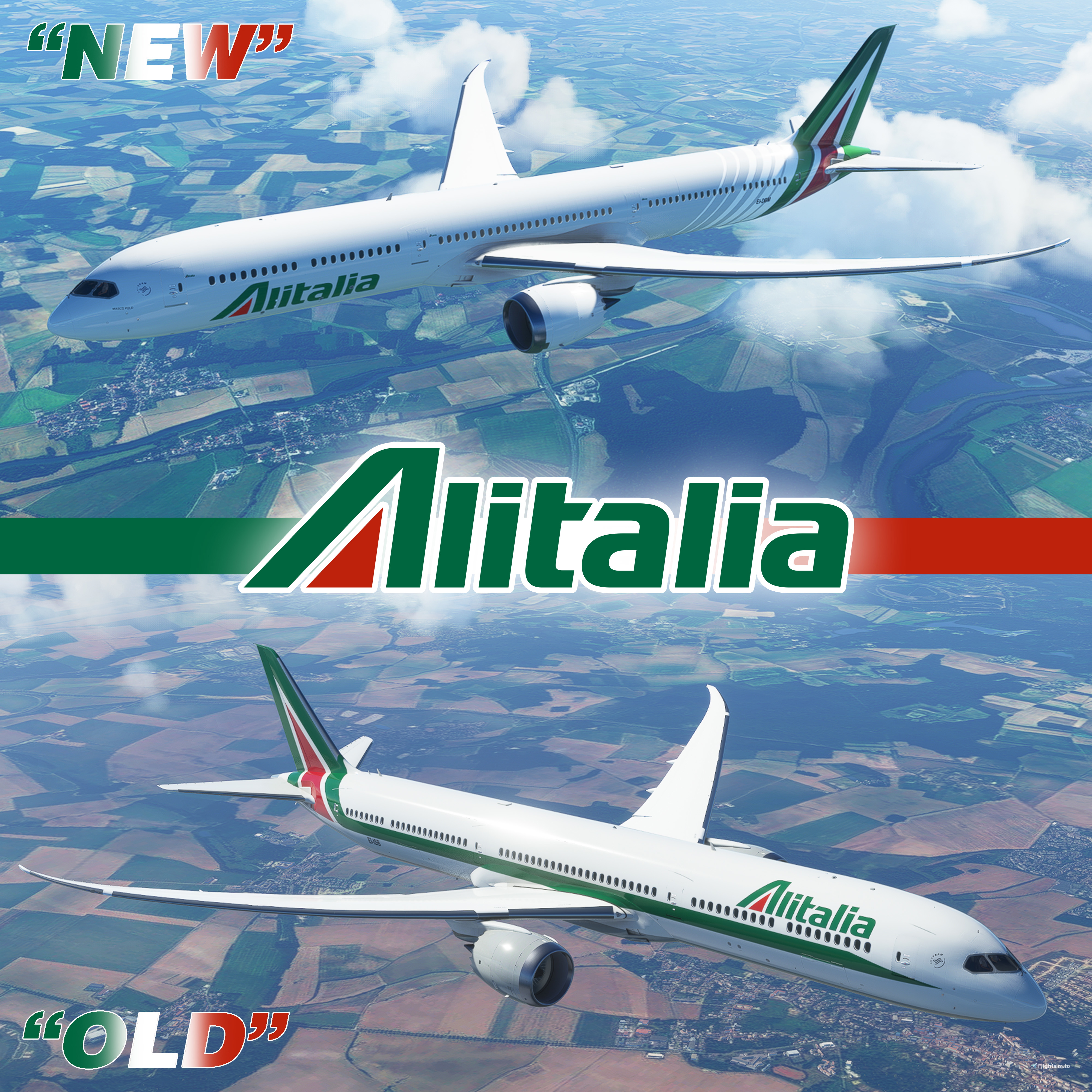 Alitalia 787 Pack (2 Liveries) - Image 1