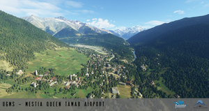 UGMS - Mestia Queen Tamar Airport, Georgia thumbnail 4