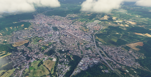 Belfort city, France