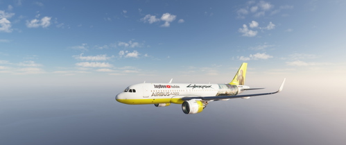 A320 Cyberpunk Livery