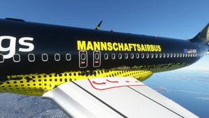 A32NX Eurowings (Mannschaftairbus) BVB(8K)[D-AIZR] thumbnail 7
