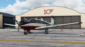 Slate Red Livery for Carenado Mooney thumbnail 5