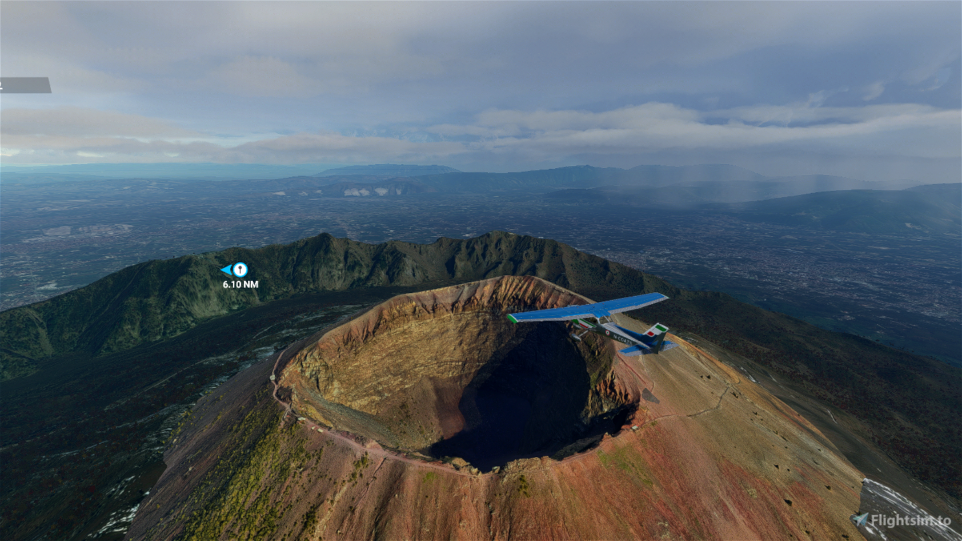 Vesuvio  Microsoft Flight Simulator