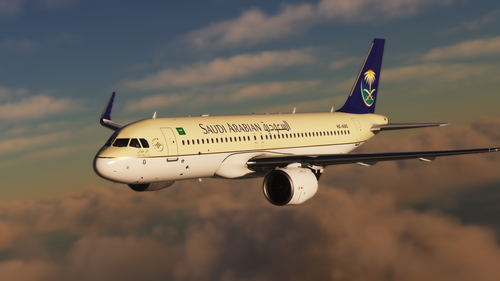 [4K Downscaled] Saudi Arabian Airlines A320neo