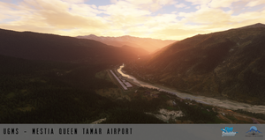 UGMS - Mestia Queen Tamar Airport, Georgia thumbnail 5