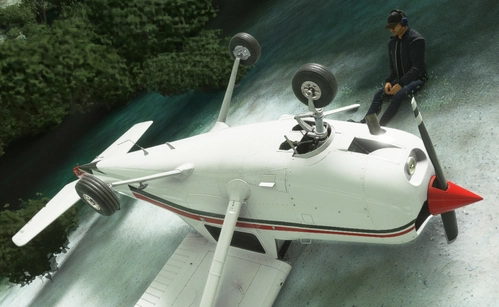 Crashed Cessna 152 search & rescue NZMF to NZTL