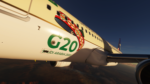 [4K Downscaled] Saudi Arabian Airlines A320neo [G20 Edition] thumbnail 3