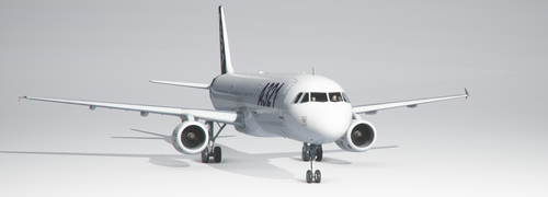 A321 Manufacturer Livery (Airbus Default Livery)