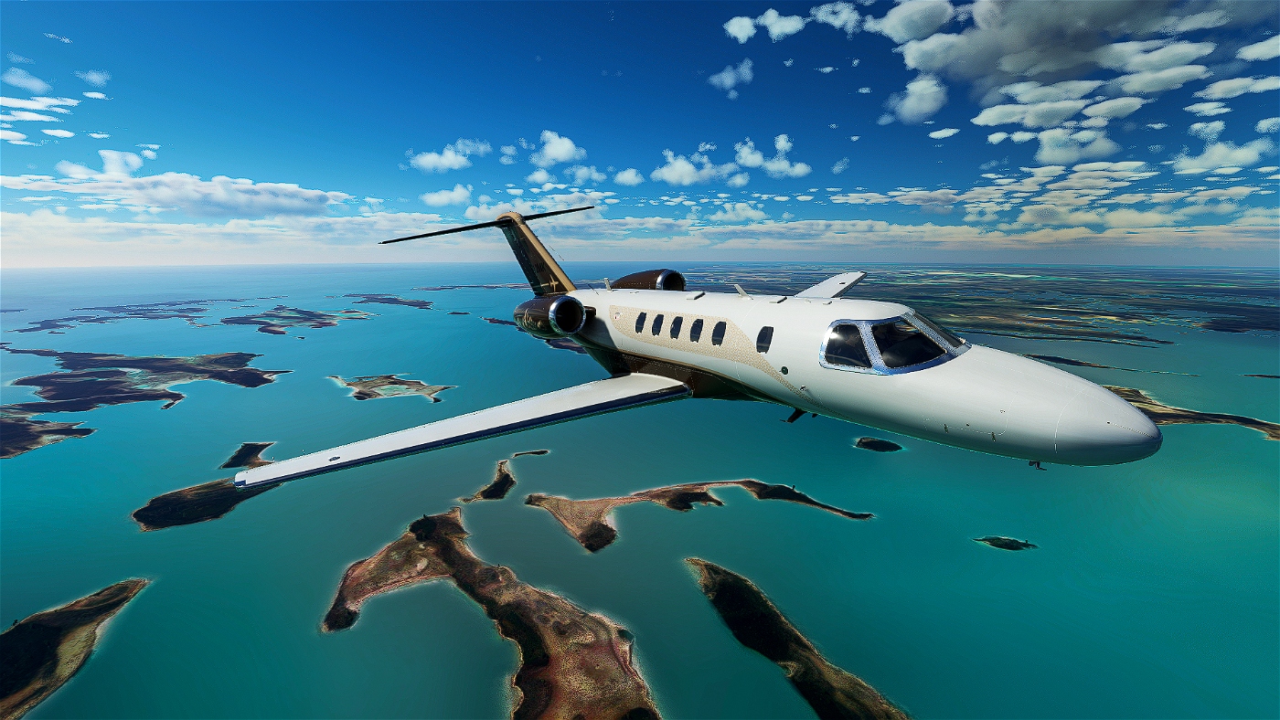 Citation CJ4 White Premium • Flight Simulator 2020