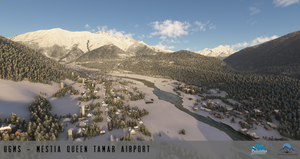 UGMS - Mestia Queen Tamar Airport, Georgia thumbnail 2