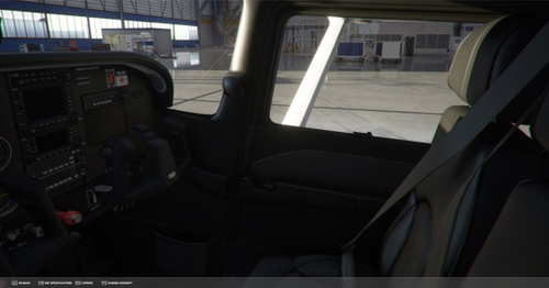C172 Classic - Black Interior. 