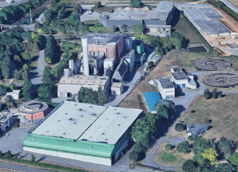 Incinérateur de LFPX Chavenay - Incinerator LFPX Chavenay France