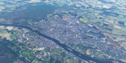 Blois city, France