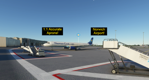 Norwich Airport - EGSH - United Kingdom  thumbnail 3