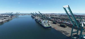 San Pedro Bay Port Facilities, Los Angeles & Long Beach CA USA (V3.0 MSFS2020)  / (V1.3 MSFS2024) thumbnail 3