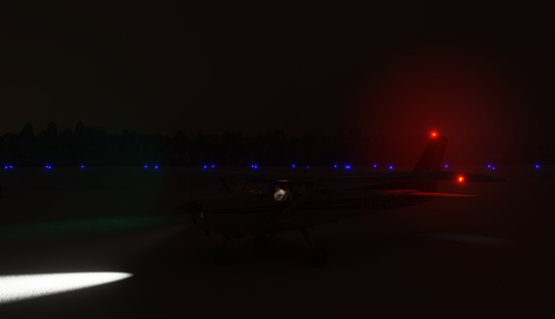 Enhanced lights for Cessna 152