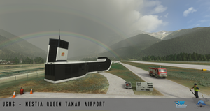 UGMS - Mestia Queen Tamar Airport, Georgia thumbnail 6