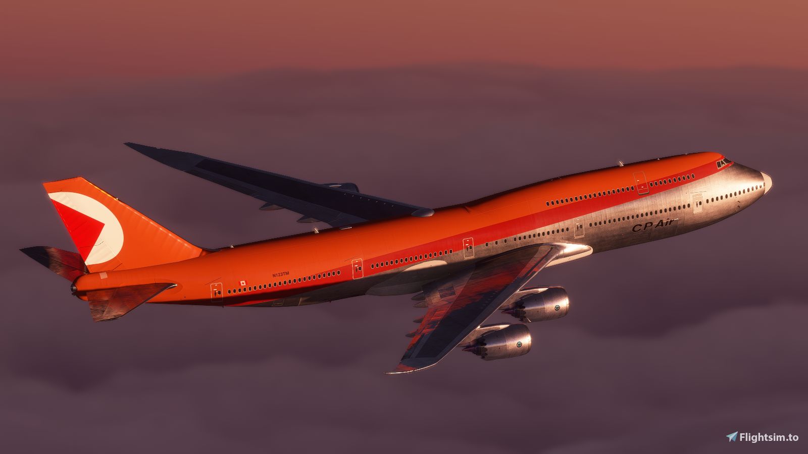 Boeing 747-8 Canada Pacific Air [No Text Mirroring] - Image 1