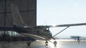 Cessna C172 - Livery "Blue and Orange" (Classic/Floats/Skis/Bagolu/WB-Sim) thumbnail 2