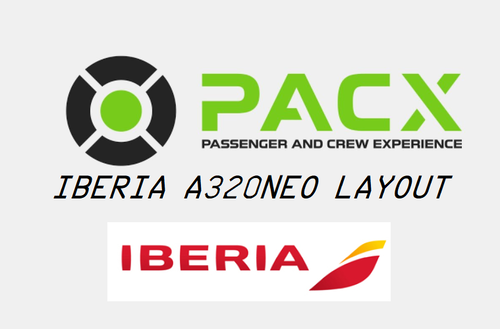Iberia a320neo layout for PACX