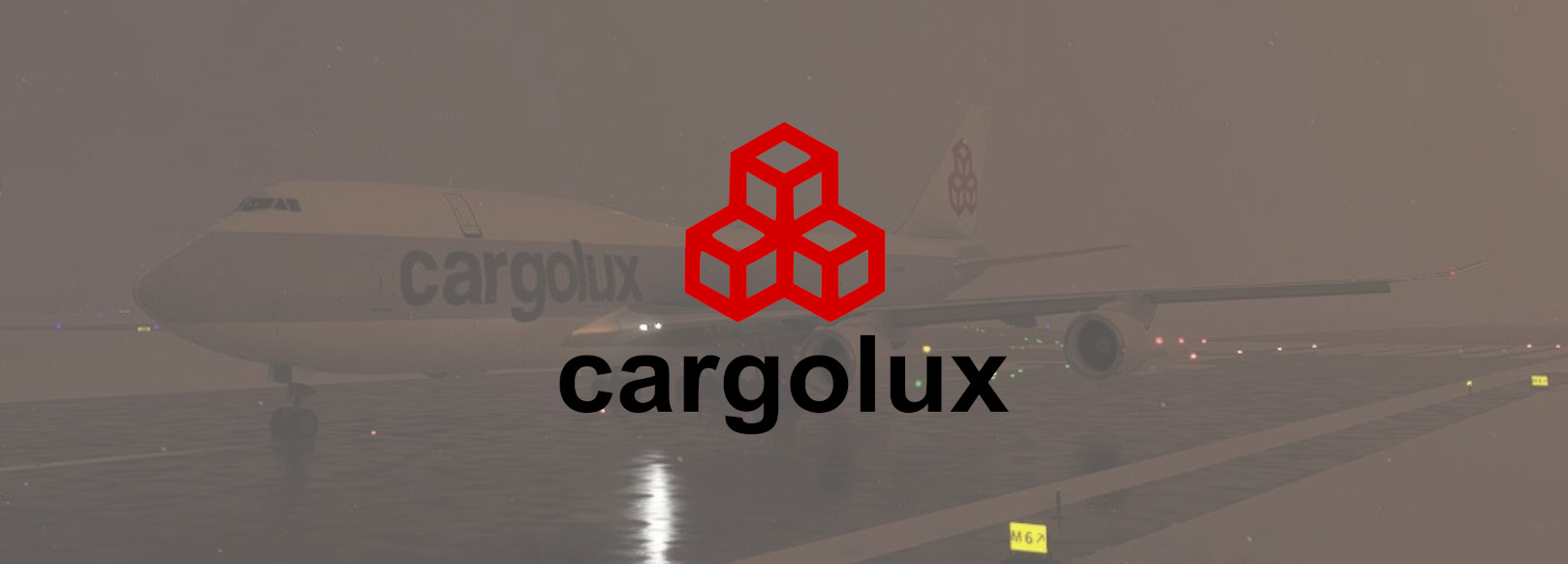 Cargolux 747-8i (Blue Stripe) - Image 1