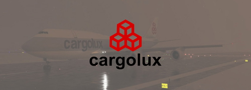 Cargolux 747-8i (Blue Stripe)