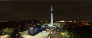 Torrespana Tower,Madrid with night lighting thumbnail 7