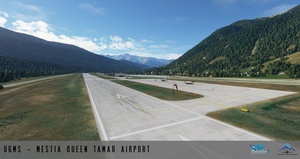 UGMS - Mestia Queen Tamar Airport, Georgia thumbnail 3
