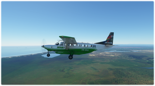 Maya Air Cessna 208B Liverie
