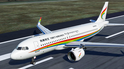 [A32NX] Tibet Airlines [4K]